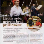 Život a seba netreba brať príliš vážne 