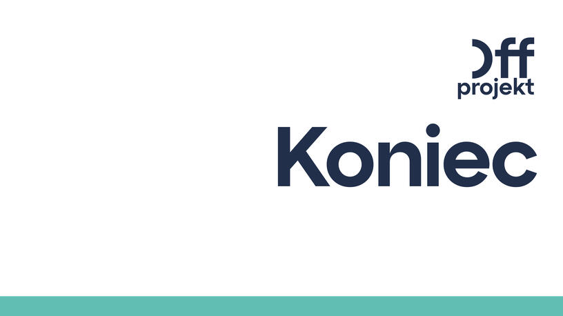 KONIEC